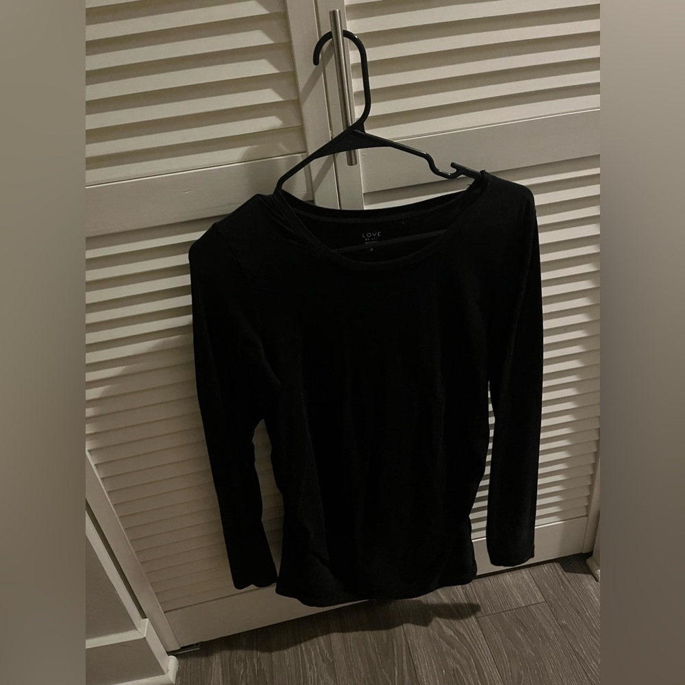 Black Long Sleeve T-Shirt